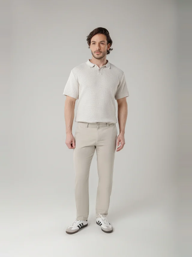 Calça casual regular, KDU, referência 1010, vista principal