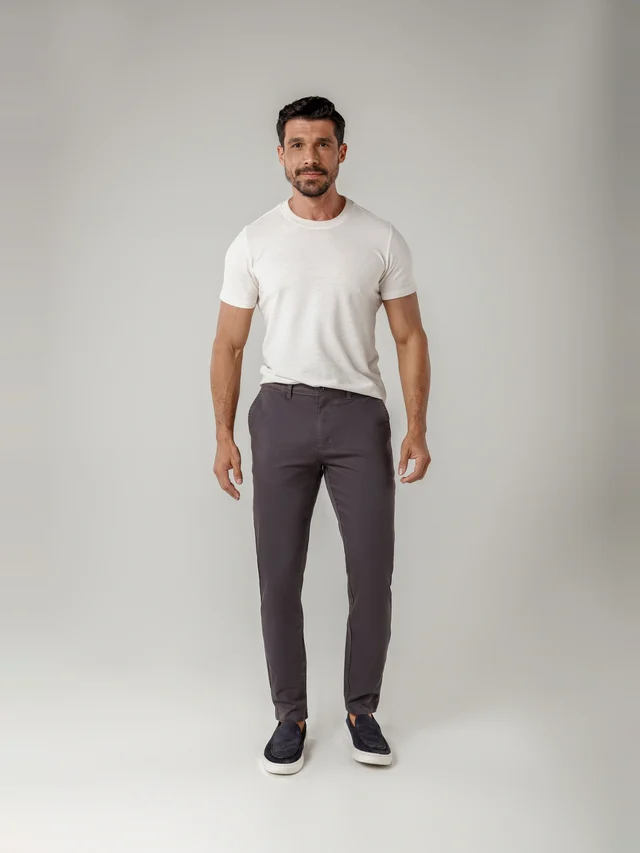 Calça casual slim, KDU, referência 30106, vista principal
