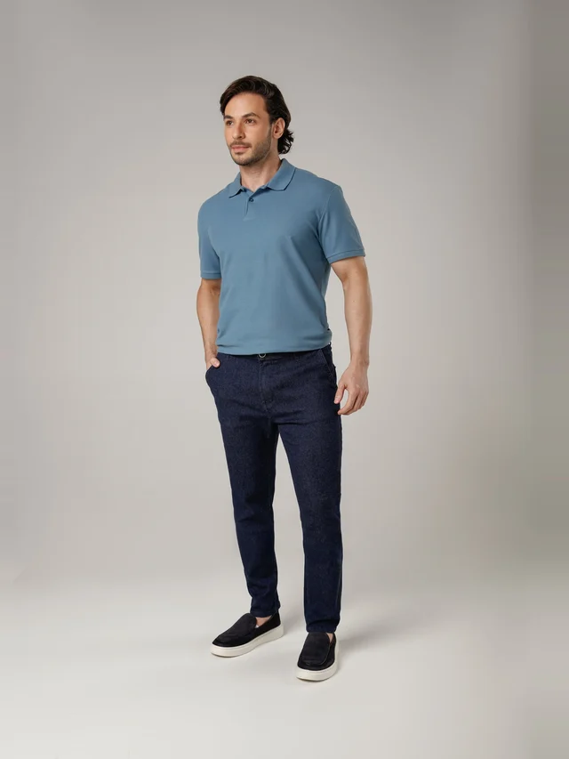 Calça casual slim, KDU, referência 30130, vista principal