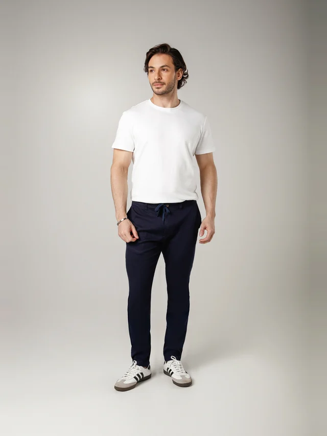 Calça casual slim, KDU, referência 30138, vista principal