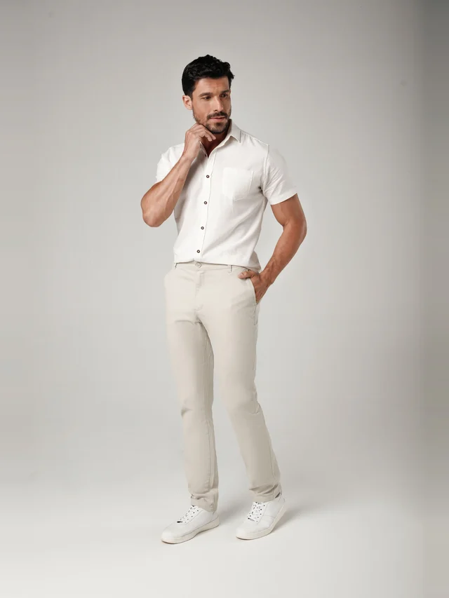 Calça casual regular, KDU, referência 30142, vista principal