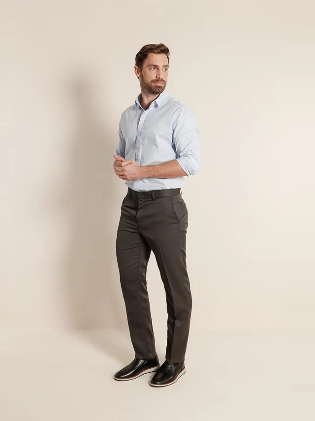 Calça social slim, KDU, referência 352, vista principal
