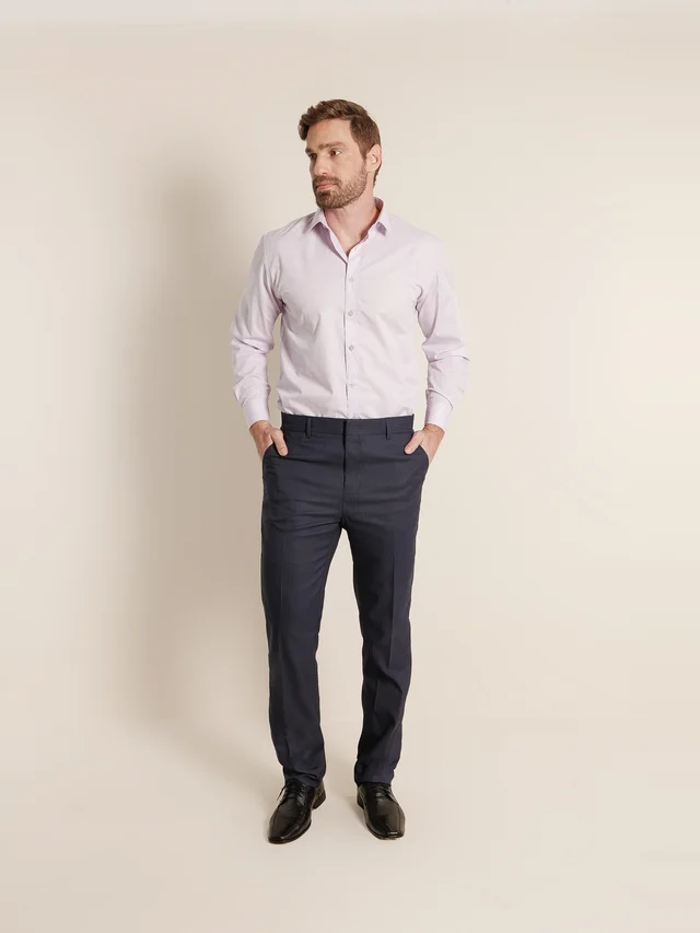 Calça social slim, KDU, referência 357, vista principal