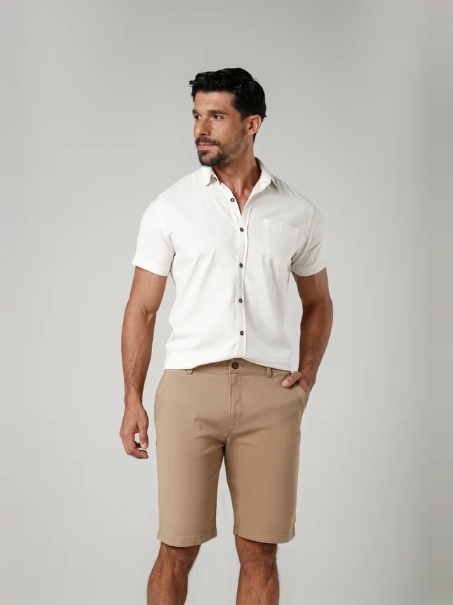 Bermuda casual slim, KDU, referência 72118, vista principal