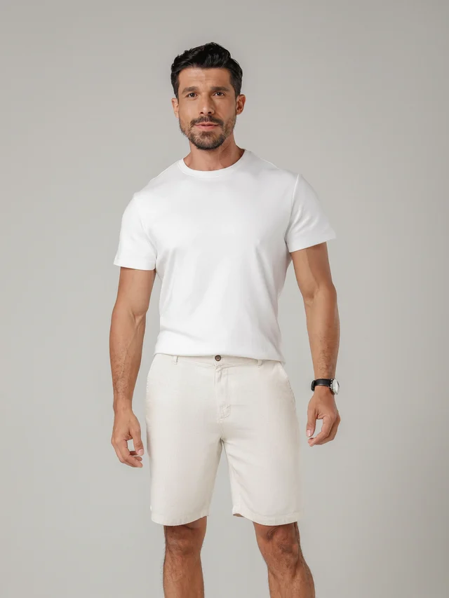 Bermuda casual slim, KDU, referência 72128, vista principal